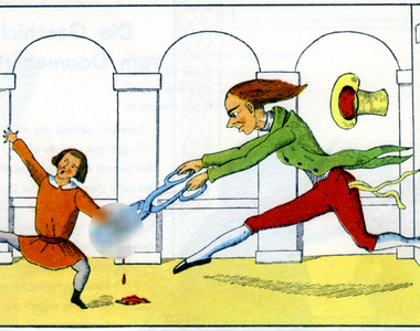 恐怖童話《剪手指的裁縫》小孩真的不會留下陰影嘛?