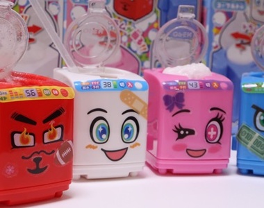 《洗衣機泡泡飲》在喝泡泡之前還要自己組裝洗衣機哦