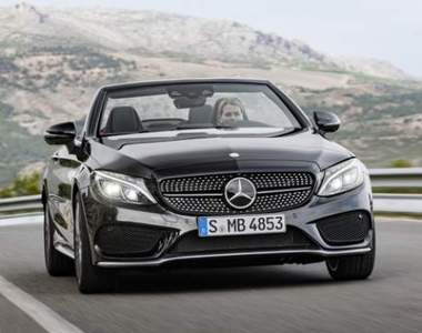 《Mercedes-Benz C-Class Cabriolet》上空小S日內瓦性感解放