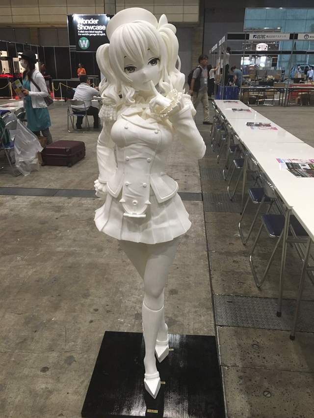 艦隊收藏wf16s展出 鹿島等身大模型 會不會開放少量生產呢