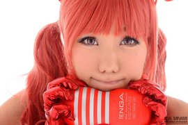 飯田みなみCosplay《TENGA飛機杯擬人化》真的是無所不能擬人啊... 飯田みなみCosplay《TENGA飛機杯擬人化》真的是無所不能擬人啊...
