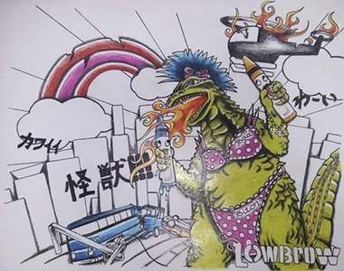 惡搞《暴力著色本》純潔的畫一落入大人手中就是各種超展開ww