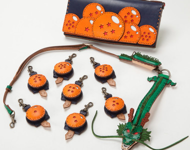 《七龍珠錢包》還真的一口氣收齊七顆龍珠鑰匙圈召喚神龍喔w