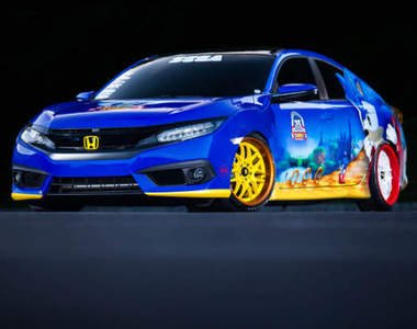 音速小子《Honda Sonic Civic》誕生25周年就這麼慶祝