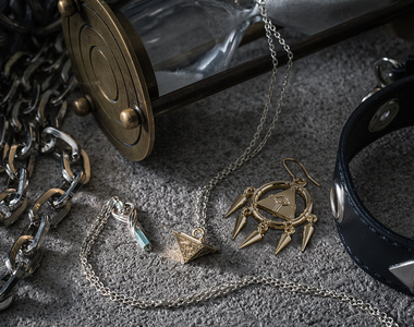 《遊戲王》耳環項鍊 迷你千年積木也太可愛了