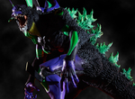 《福音戰士x正宗哥吉拉》模型 如果福音戰士也注入了G細胞...! 《福音戰士x正宗哥吉拉》模型 如果福音戰士也注入了G細胞...!