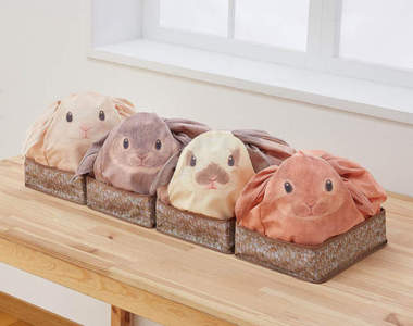 可愛《兔子收納袋》整理家中同時兔子也一隻隻增加❤