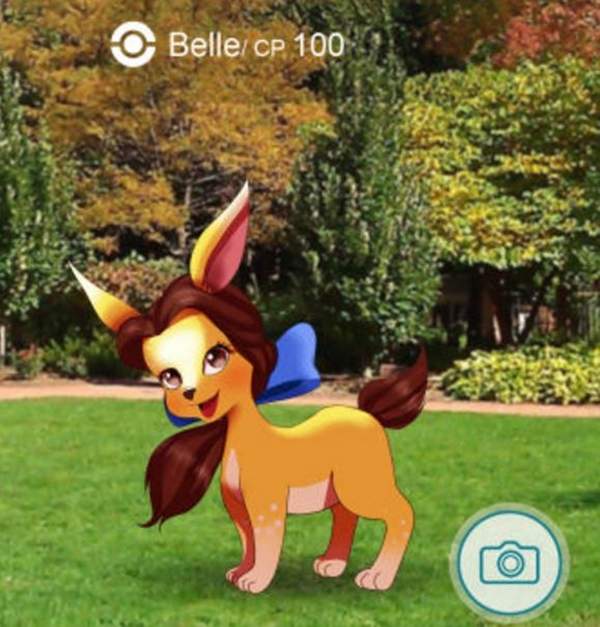 拜託給我抓 迪士尼公主go 當迪士尼公主變成寶可夢就是準備課金的節奏xd