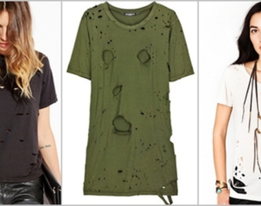 《破損衣服風》牛仔褲可以懂拉...這衣服稍微讓人不解耶..