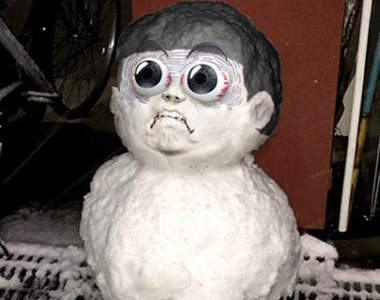 《個性雪人》再襲　日本推民的創意在大雪中依然發揮極致ww