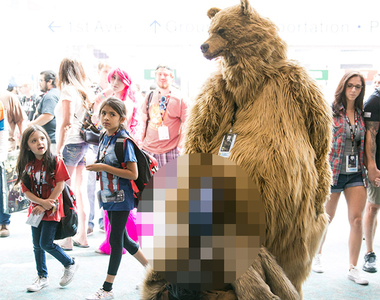 SDCC《最有創意COSPLAY》熊與李奧出沒注意