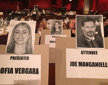 《奧斯卡彩排照》各位明星玩得真開心啊~