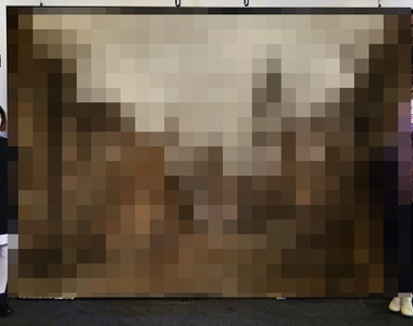 巨幅《吐司照片》雖然很厲害但是好像有點浪費...