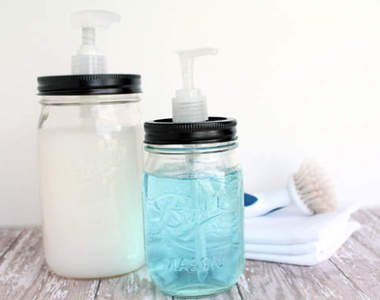 《生活宅偏方》DIY玻璃瓶改造洗手乳罐的方法
