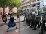 PS改圖《攻擊力十足的大媽》需要幫大媽撐10秒嗎? PS改圖《攻擊力十足的大媽》需要幫大媽撐10秒嗎?