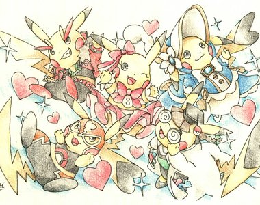 《軟萌精靈寶可夢》Inori 筆下的超可愛的神奇寶貝