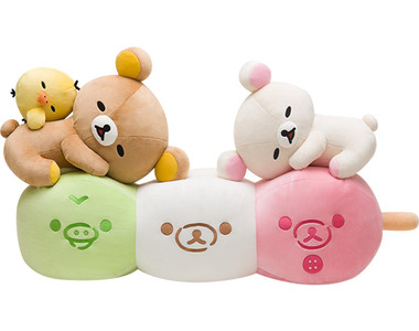 極治癒《拉拉熊串丸子娃娃》好想把臉埋進去啊（塞）