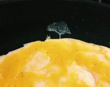 推特話題《蛋餅上的樹木》原來吃蛋餅也可以這麼浪漫