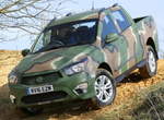 英國限量《Ssangyong Korando Sports DMZ》穿迷彩裝是要去打仗嗎? 英國限量《Ssangyong Korando Sports DMZ》穿迷彩裝是要去打仗嗎?
