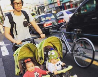 《意外已經當爸的日本男星》果然看起來還真沒有爸爸味啊(聞?)