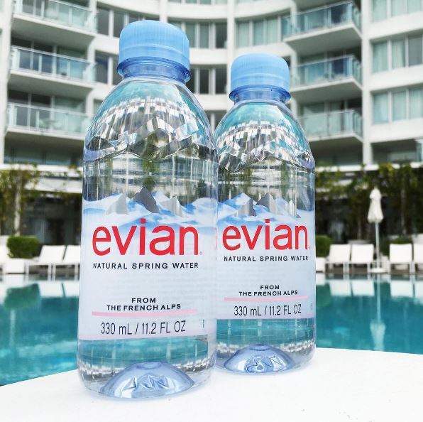 Evian礦泉水拉鍊筆筒diy 簡單兩步驟打造清新可愛的環保小筆筒