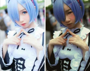 網路謠言《小圓臉雪雪》Cosplay PS的強大?人家可是真正的萌妹子啊