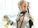 《爆乳花嫁Saber》Fate/EXTRA CCC最性感角色扮演 《爆乳花嫁Saber》Fate/EXTRA CCC最性感角色扮演