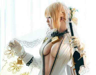 《爆乳花嫁Saber》Fate/EXTRA CCC最性感角色扮演