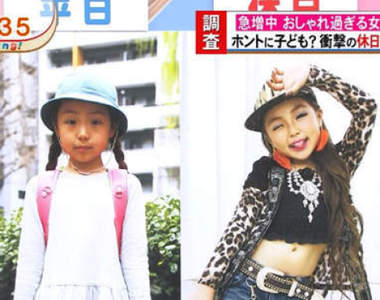 《人氣日本綜藝節目話題2015》小學女生的過度進化總讓人特別在意啊...