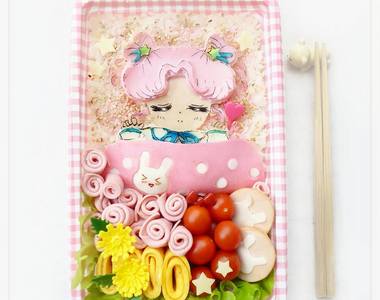 超萌《動漫便當》泰國女孩好手藝～這想學還學不來啊