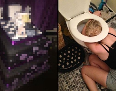 薑還是老的辣《媽媽把女兒酒醉樣子做成蛋糕》重點還在生日這天拿出來XD