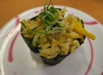意味不明的《炒飯壽司》直接用海苔把炒飯包起來不是更省事嗎ww 意味不明的《炒飯壽司》直接用海苔把炒飯包起來不是更省事嗎ww