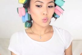 超便宜美髮《洗碗海綿捲髮術》先把自己弄美美的再拿去洗碗也不遲ww