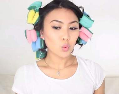 超便宜美髮《洗碗海綿捲髮術》先把自己弄美美的再拿去洗碗也不遲ww