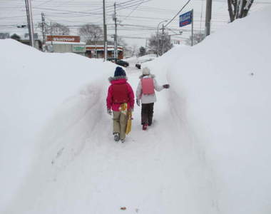 《雪國居民才懂的煩惱》趴兔　外出本身就是一種考驗吧（咬牙）