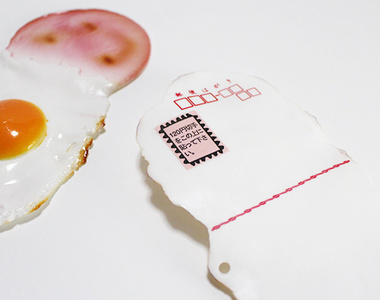 看起來好好吃《食物明信片》寄這根本只是想讓人肚子餓吧XD