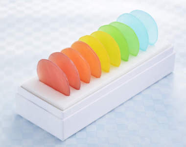 夢幻和菓子《水之色》絕美色澤讓人捨不得入口