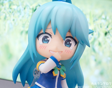 模型《阿克婭女神黏土人》生動的表情好像聽得到聲音啊w