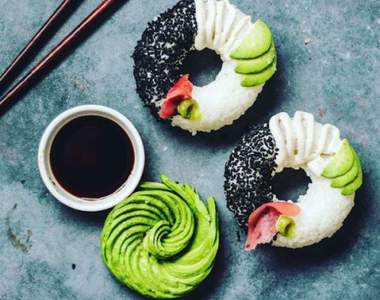 IG流行《壽司甜甜圈》玩弄食物的最高境界（？）