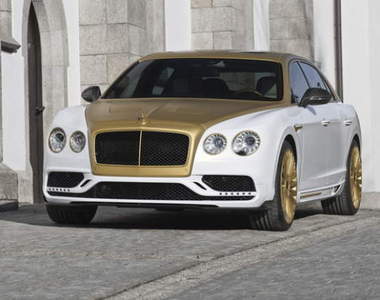 Mansory改造《Bentley Flying Spur》金光閃閃好貴氣