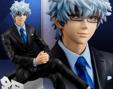 S氣爆表《坂田銀時西裝菁英G.E.M.模型》配件是可拆式新八機