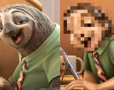 百看不膩《把卡通人物擬人化》快俠擬人後還是一臉溫吞XD