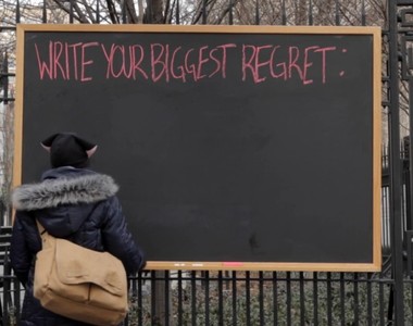 寫下《你最後悔的事情》這支影片讓你勇敢追夢