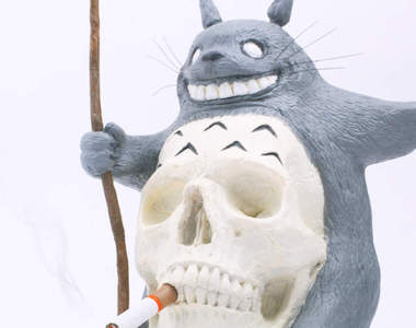 《死神龍貓》模型 讓人不禁想到那個都市傳說啊...
