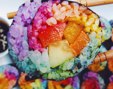 《彩虹食物》吃進一肚子的色素ww