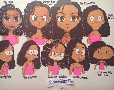 《卡通畫風挑戰》飛天小女警和探險活寶的眼睛大小差太不可思議惹wwww