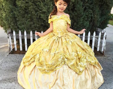 超溫馨《女兒的迪士尼公主服裝》由服裝設計師的爸爸一手包辦