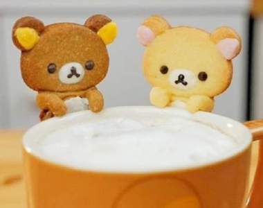 網友跪求量產化的《拉拉熊杯緣子餅乾》這哪裡捨得吃啦～