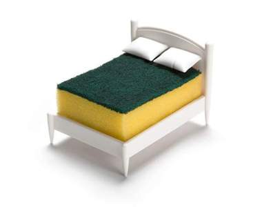 《海綿專用迷你雙人床》不過是個放菜瓜布的那麼可愛幹嘛啦♥