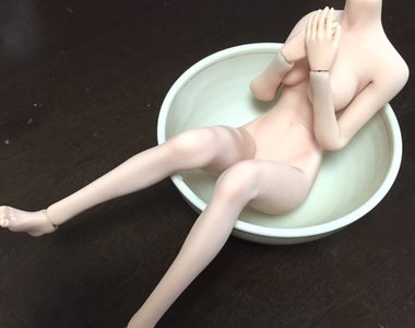 《超柔軟木偶人素體》男有肌肉女有歐派 不畫畫也要入手一隻(握拳)